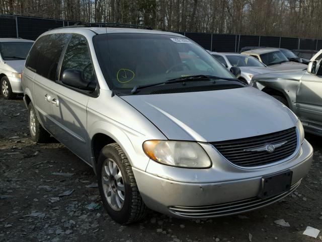 2C4GP74L92R675099 - 2002 CHRYSLER TOWN & COU SILVER photo 1