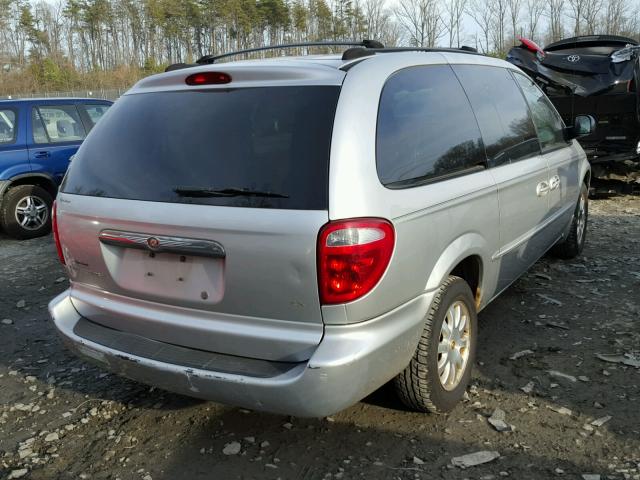 2C4GP74L92R675099 - 2002 CHRYSLER TOWN & COU SILVER photo 4