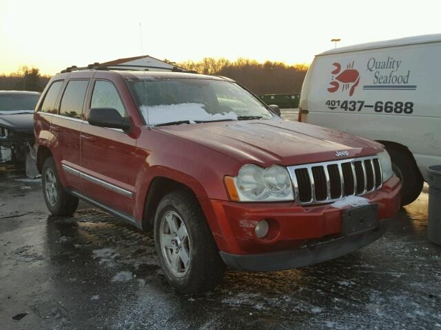 1J8HR58N95C500470 - 2005 JEEP GRAND CHER RED photo 1