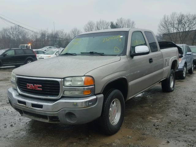 2GTEK19V731323202 - 2003 GMC NEW SIERRA TAN photo 2