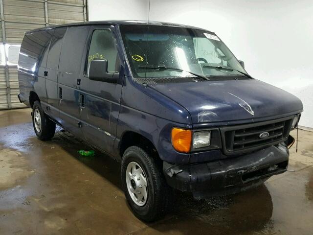 1FTSS34S26HA26867 - 2006 FORD ECONOLINE BLUE photo 1