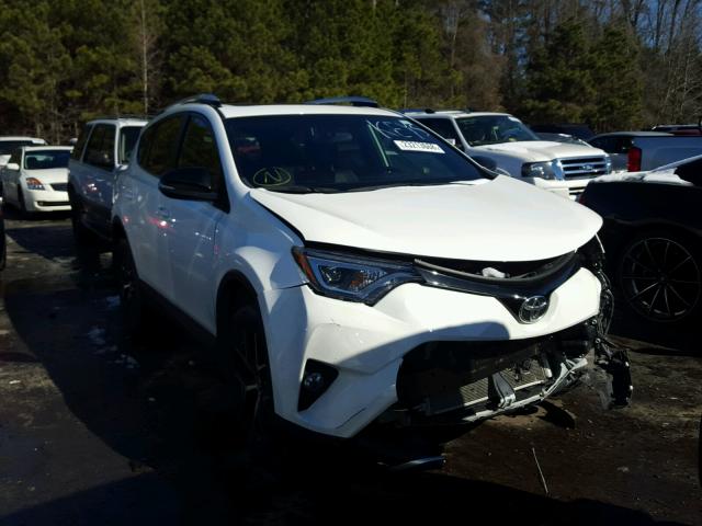 JTMNFREV9GJ072512 - 2016 TOYOTA RAV4 SE WHITE photo 1