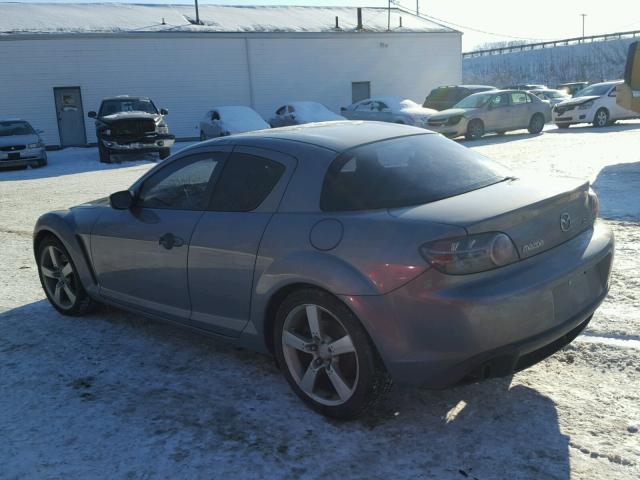 JM1FE173X50141022 - 2005 MAZDA RX8 GRAY photo 3