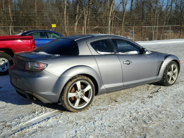 JM1FE173X50141022 - 2005 MAZDA RX8 GRAY photo 4