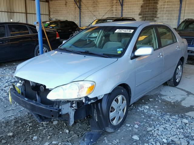 1NXBR32E56Z633311 - 2006 TOYOTA COROLLA CE GRAY photo 2