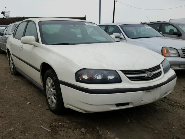 2G1WF52E639152835 - 2003 CHEVROLET IMPALA WHITE photo 1