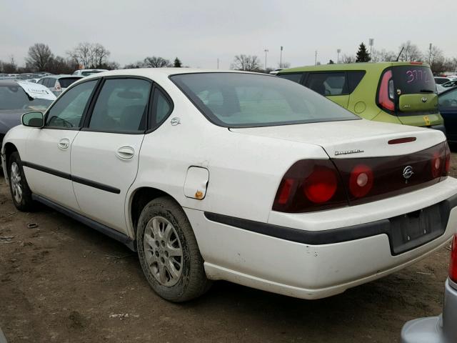 2G1WF52E639152835 - 2003 CHEVROLET IMPALA 白色 照片 3