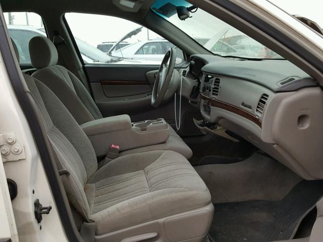 2G1WF52E639152835 - 2003 CHEVROLET IMPALA 白色 照片 5