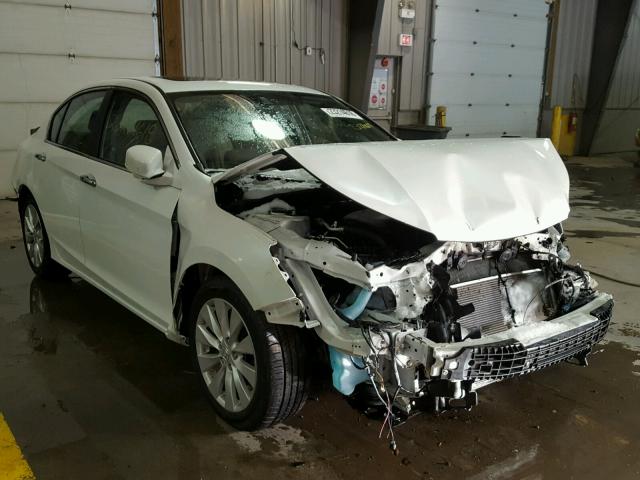 1HGCR2F85FA174095 - 2015 HONDA ACCORD EXL WHITE photo 1