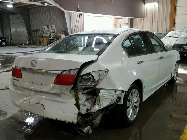 1HGCR2F85FA174095 - 2015 HONDA ACCORD EXL WHITE photo 4