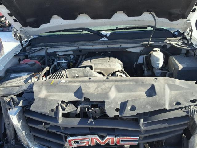 1GTHC24K97E512953 - 2007 GMC SIERRA C25 WHITE photo 7