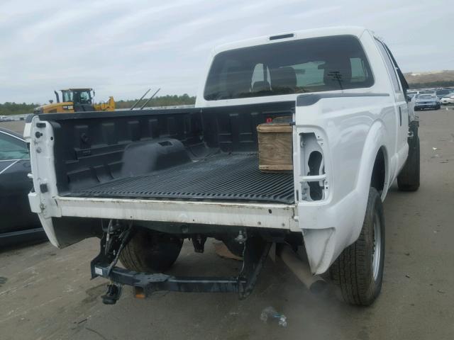 1FT7W2B67FED08952 - 2015 FORD F250 SUPER WHITE photo 4