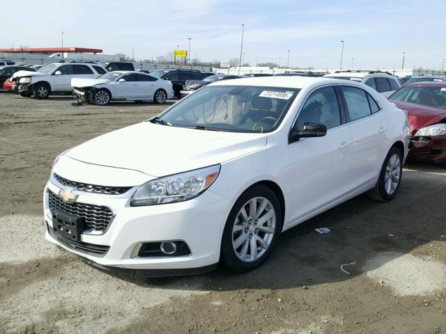 1G11E5SLXEF207499 - 2014 CHEVROLET MALIBU 2LT WHITE photo 2