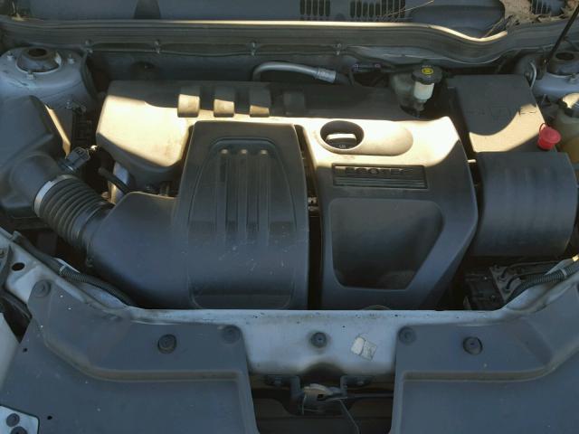 1G1AL52F457501278 - 2005 CHEVROLET COBALT LS SILVER photo 7