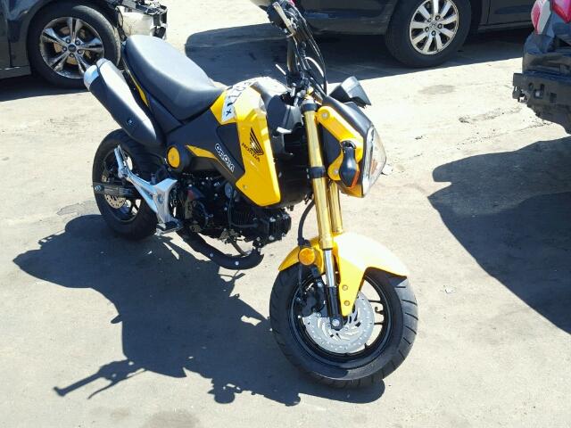 MLHJC6112F5105282 - 2015 HONDA GROM 125 YELLOW photo 1