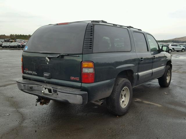 1GKFK16Z62J290780 - 2002 GMC YUKON XL K GREEN photo 4