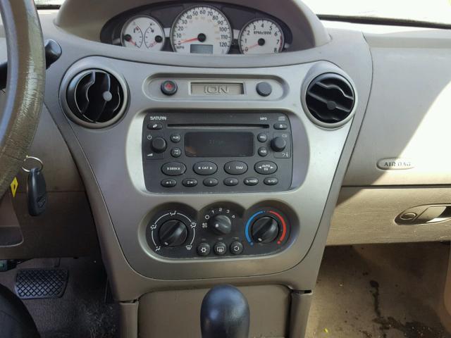 1G8AL52F24Z149113 - 2004 SATURN ION LEVEL BURGUNDY photo 9