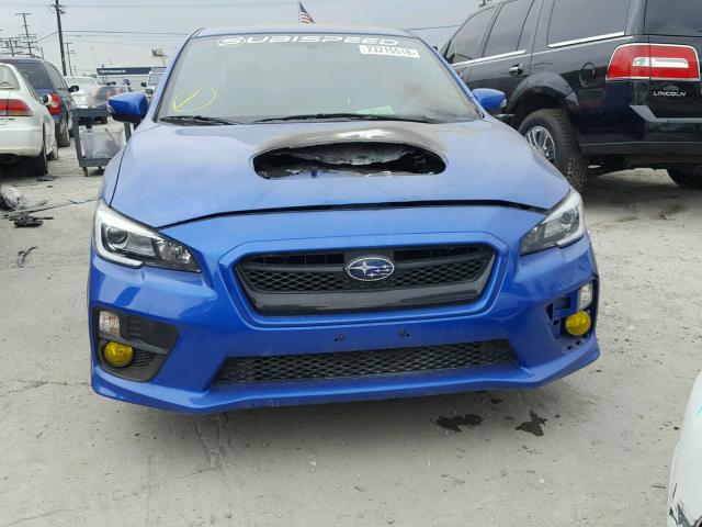 JF1VA1L6XG9834412 - 2016 SUBARU WRX LIMITE BLUE photo 10