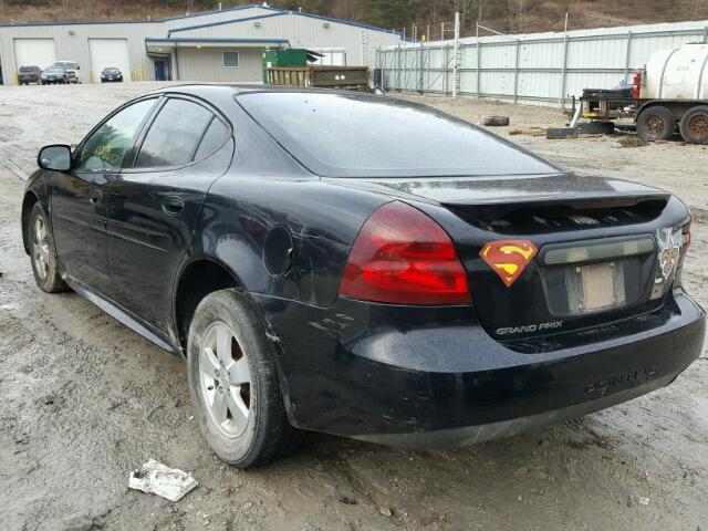 2G2WP552171105033 - 2007 PONTIAC GRAND PRIX BLUE photo 3