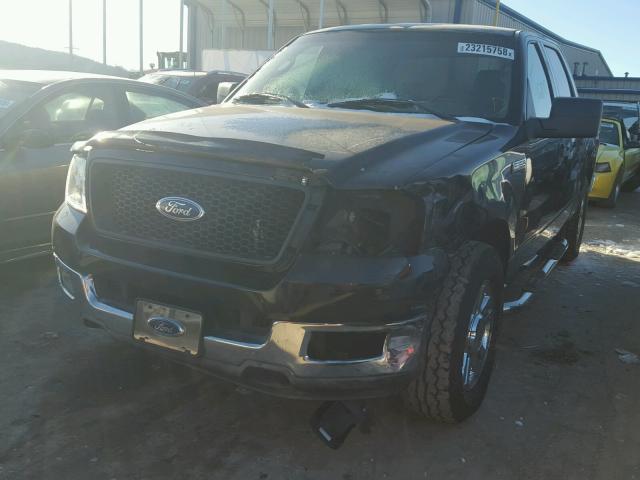 1FTPW12594KD90280 - 2004 FORD F150 SUPER BLACK photo 2