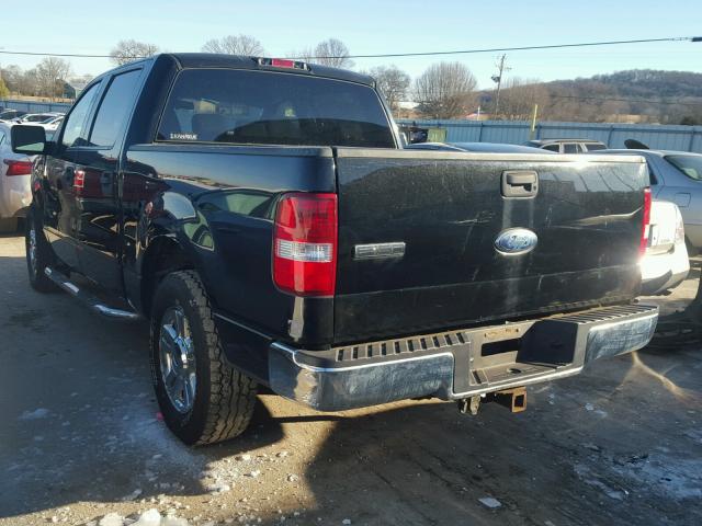 1FTPW12594KD90280 - 2004 FORD F150 SUPER BLACK photo 3