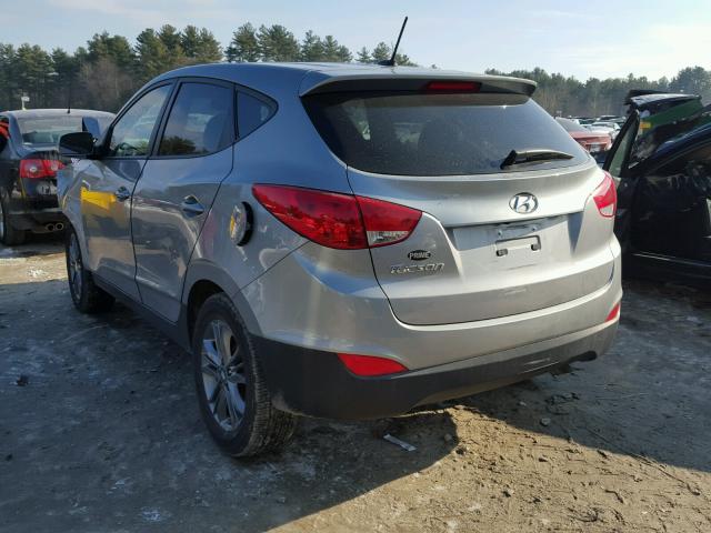 KM8JT3AF4FU101202 - 2015 HYUNDAI TUCSON GLS SILVER photo 3