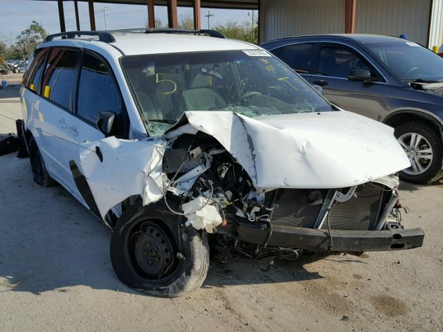 5TDZA23C56S425368 - 2006 TOYOTA SIENNA CE WHITE photo 1