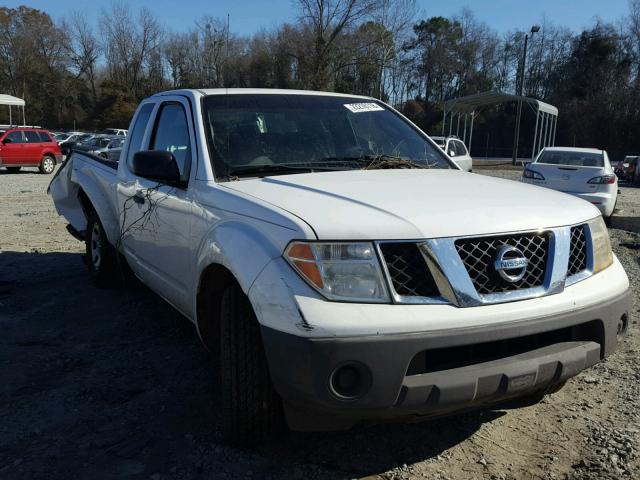 1N6BD06T48C440213 - 2008 NISSAN FRONTIER K WHITE photo 1