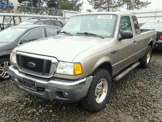 1FTZR15E25PA91956 - 2005 FORD RANGER SUP TAN photo 2