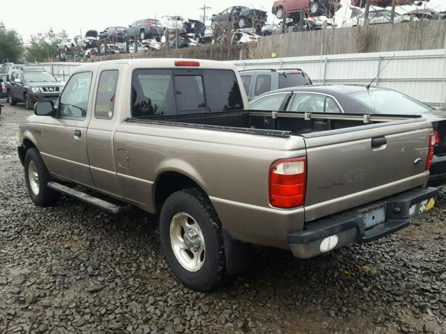 1FTZR15E25PA91956 - 2005 FORD RANGER SUP TAN photo 3