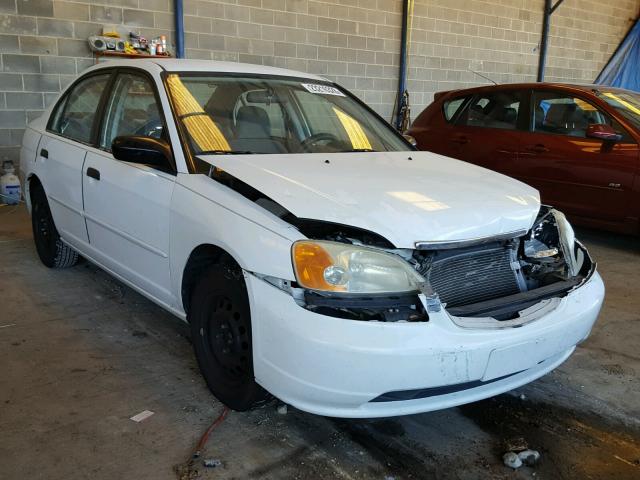 2HGES16531H592940 - 2001 HONDA CIVIC LX WHITE photo 1