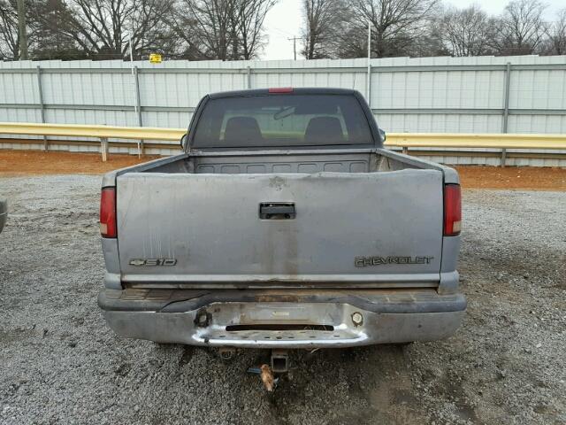 1GCCS19W418107317 - 2001 CHEVROLET S TRUCK S1 GRAY photo 6