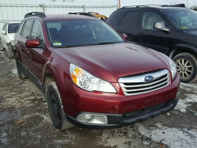 4S4BRGBC8B3415479 - 2011 SUBARU OUTBACK 2. RED photo 1