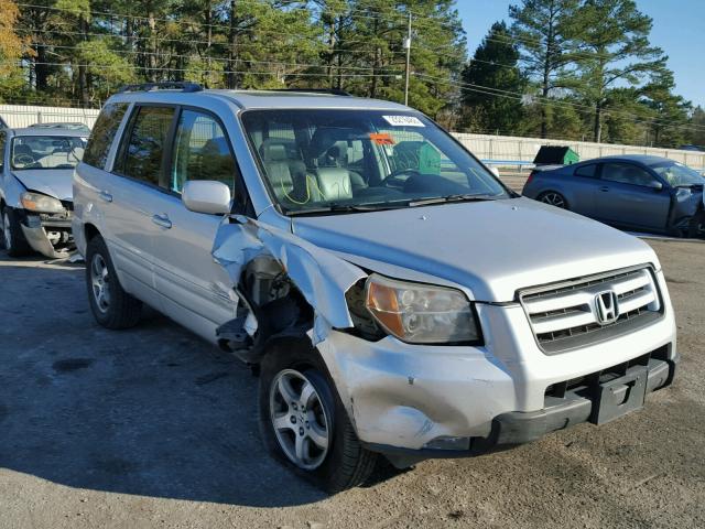 5FNYF18638B021020 - 2008 HONDA PILOT EXL SILVER photo 1