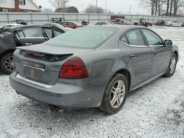 2G2WR544951327653 - 2005 PONTIAC GRAND PRIX CHARCOAL photo 4