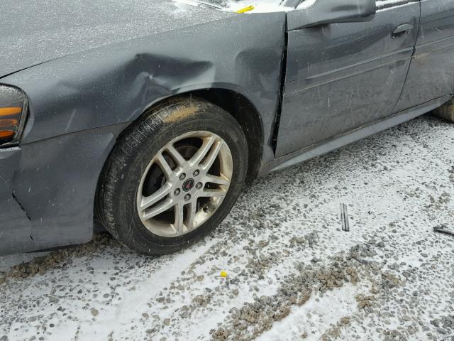 2G2WR544951327653 - 2005 PONTIAC GRAND PRIX Grafit foto 9
