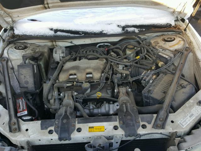 2G4WS52J5Y1254385 - 2000 BUICK CENTURY CU WHITE photo 7