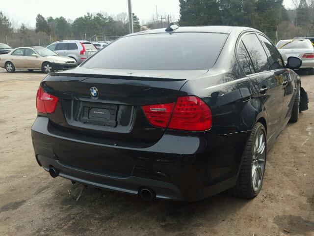 WBAPM7C54AA367270 - 2010 BMW 335 I BLACK photo 4