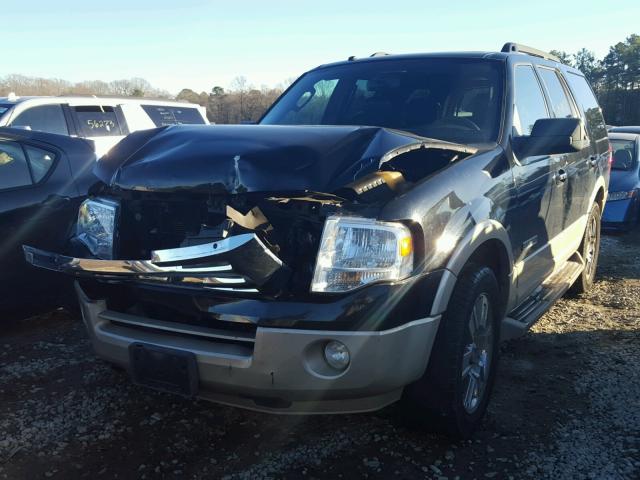 1FMFU175X7LA27720 - 2007 FORD EXPEDITION BLACK photo 2