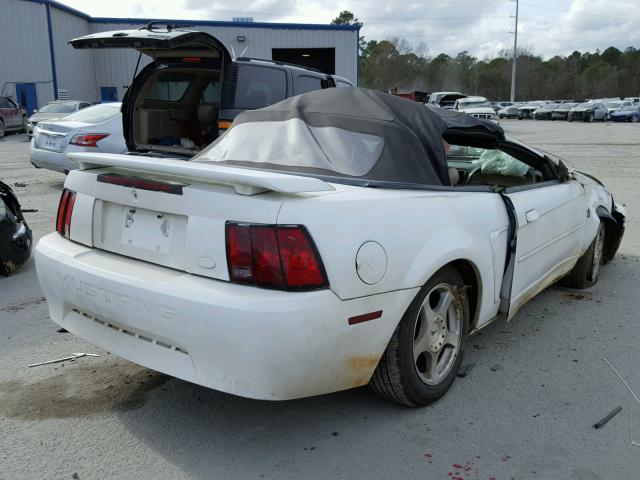 1FAFP44473F367463 - 2003 FORD MUSTANG WHITE photo 4