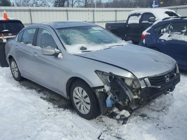 1HGCP26338A136362 - 2008 HONDA ACCORD LX SILVER photo 1