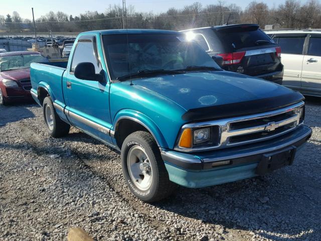 1GCCS14X9TK213350 - 1996 CHEVROLET S TRUCK S1 TEAL photo 1