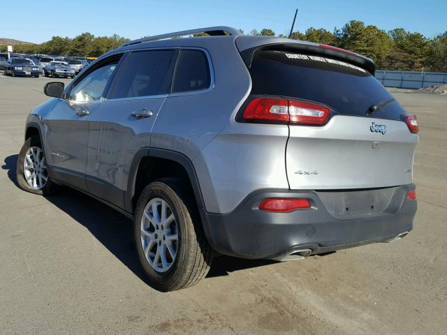 1C4PJMCS3GW334210 - 2016 JEEP CHEROKEE L SILVER photo 3