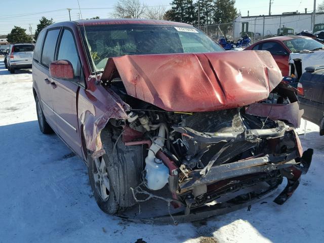 1D8HN54P38B164983 - 2008 DODGE GRAND CARA RED photo 1