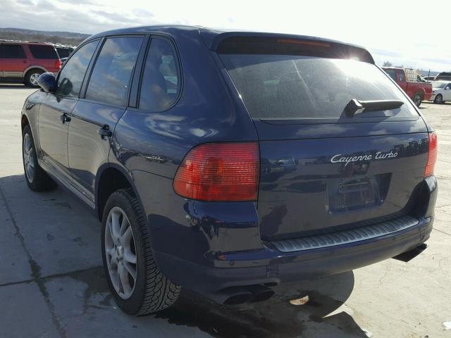 WP1AC29P05LA92044 - 2005 PORSCHE CAYENNE TU BLUE photo 3