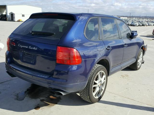 WP1AC29P05LA92044 - 2005 PORSCHE CAYENNE TU BLUE photo 4