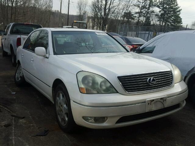 JTHBN30F410013866 - 2001 LEXUS LS 430 WHITE photo 1