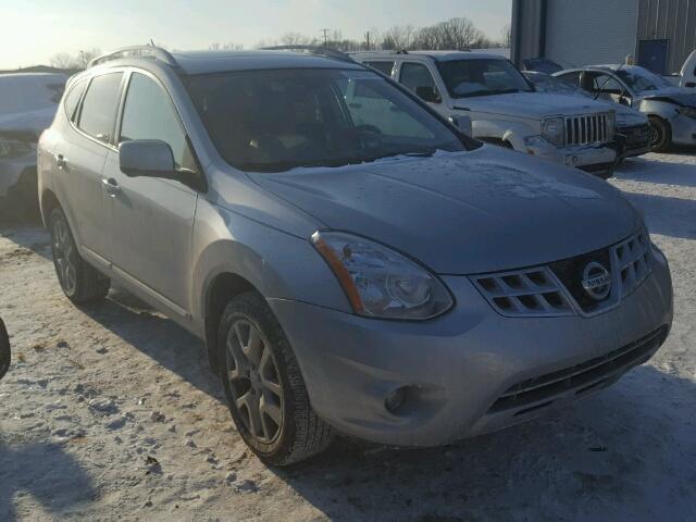 JN8AS5MT4CW262478 - 2012 NISSAN ROGUE S SILVER photo 1