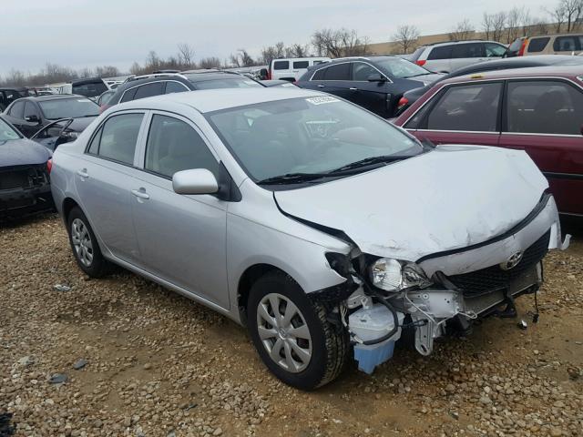 JTDBL40E399027883 - 2009 TOYOTA COROLLA BA SILVER photo 1