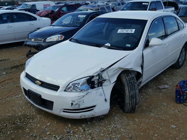 2G1WT58K879112493 - 2007 CHEVROLET IMPALA LT WHITE photo 9